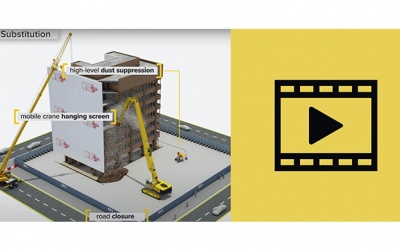 НФДЦ објављује нови видео са упутствима за безбедност при употреби скела у индустрији рушења